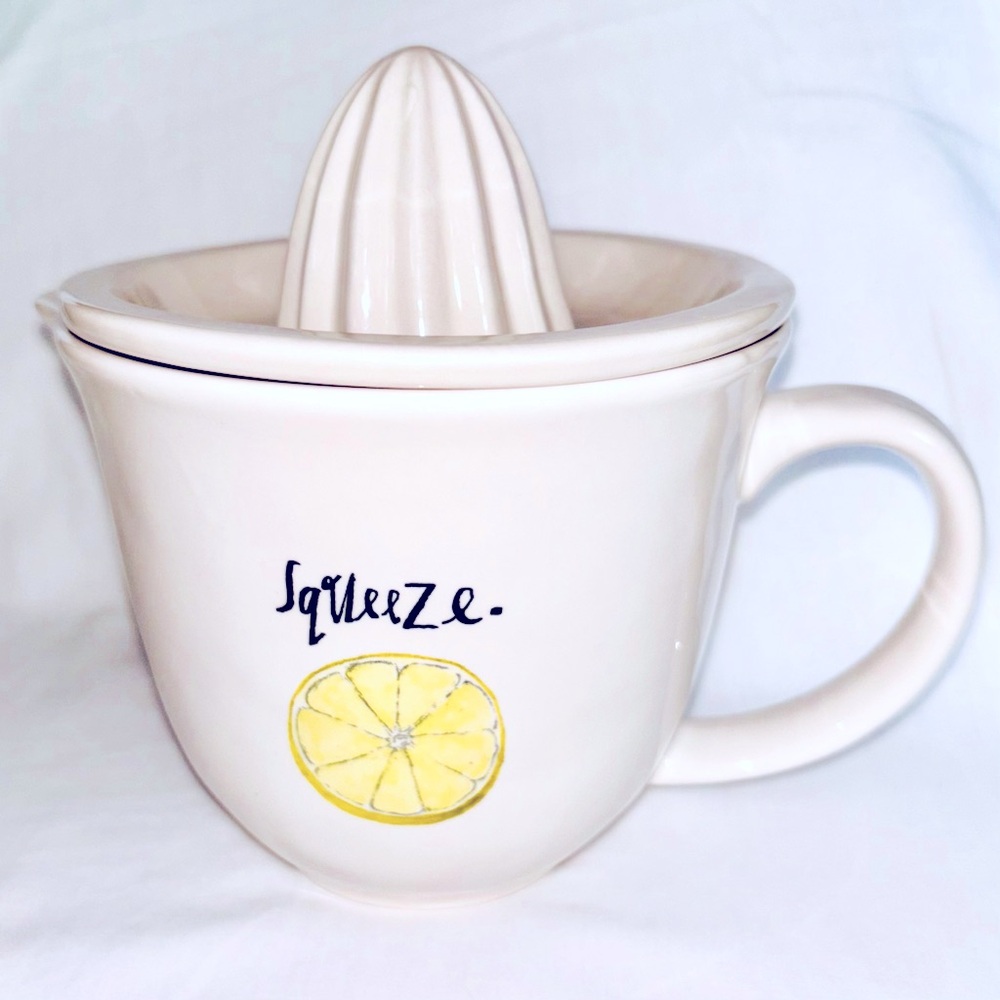Rae Dunn Magenta Lemon Juice Squeeze Reamer Artisan Collection
